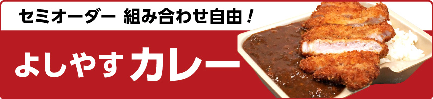 【セミオーダー組み合わせ自由】 よしやすカレー